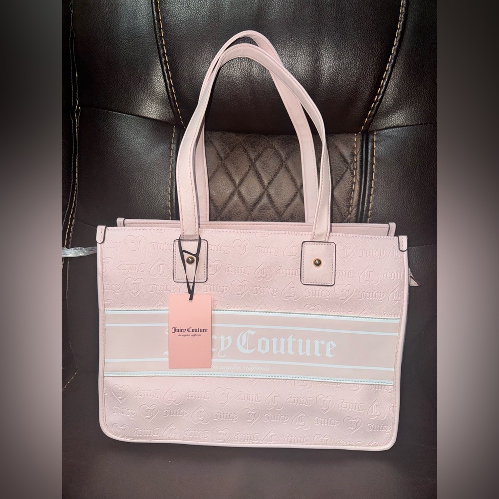 Juicy Couture Powder Blush Fashionista Tote